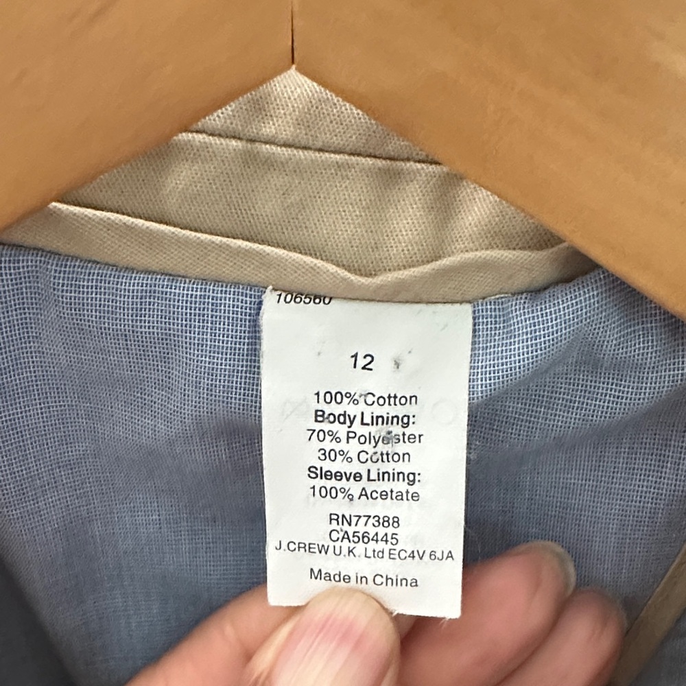 J. Crew Boys Khaki Blazer - Picture 2 of 4